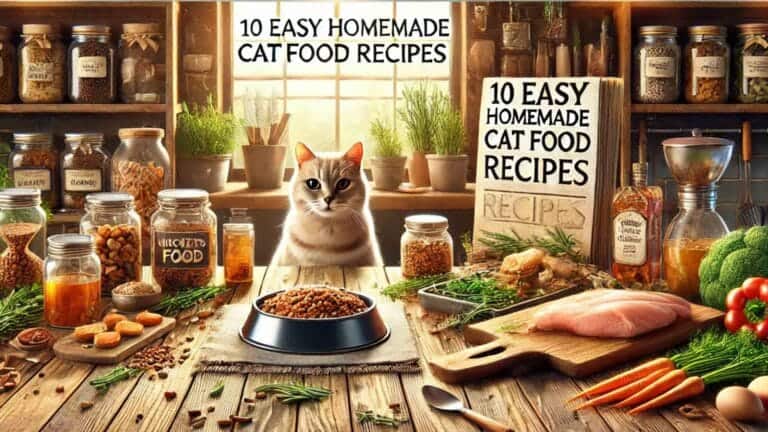 Easy Homemade Cat Food Recipes