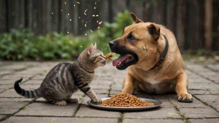 Can Cats Eat Dog Food?