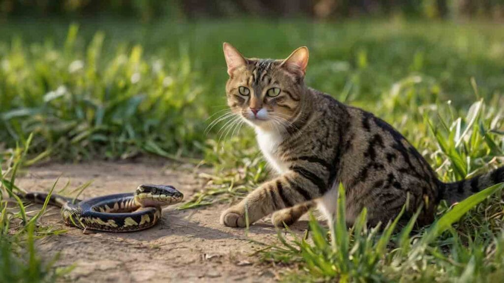 Will a Cat Kill a Baby Snake