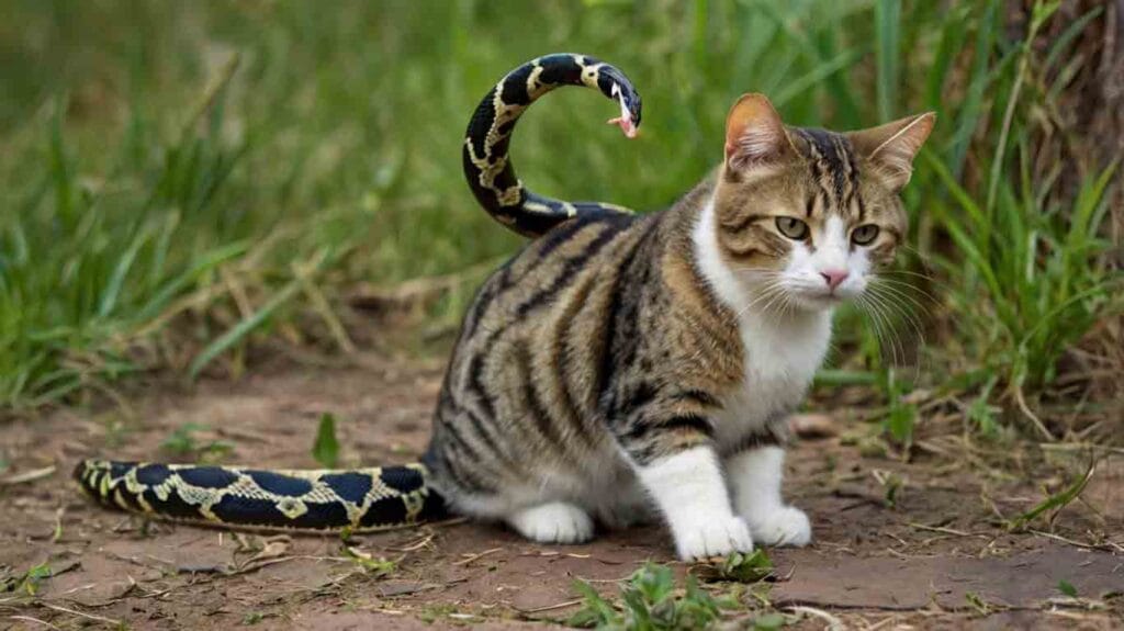Will a Cat Kill a Baby Snake