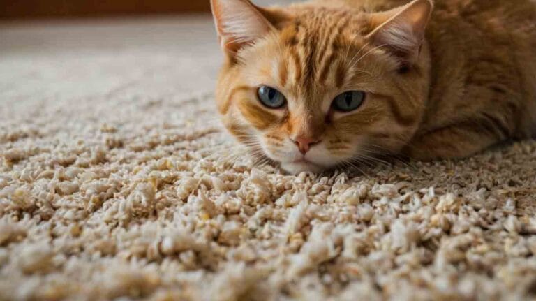 How to Get Cat Pee Out of Carpet