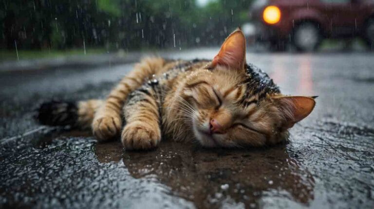 Do Cats Fall Asleep More During Rain
