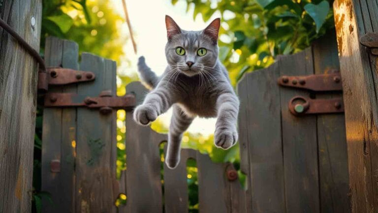 How to Keep Cats From Jumping the Fence
