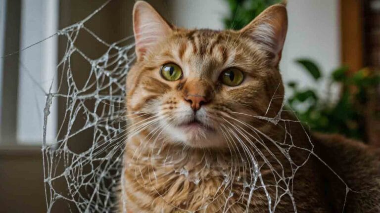 Why Does My Cat Eat Spider Webs